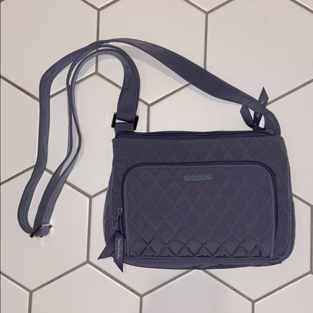 Gray Vera Bradley small purse